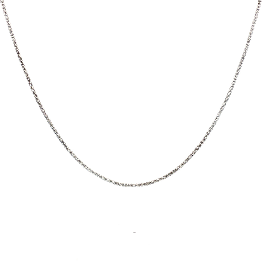 Silver Link 925 Sterling Silver Chain 9 Inch