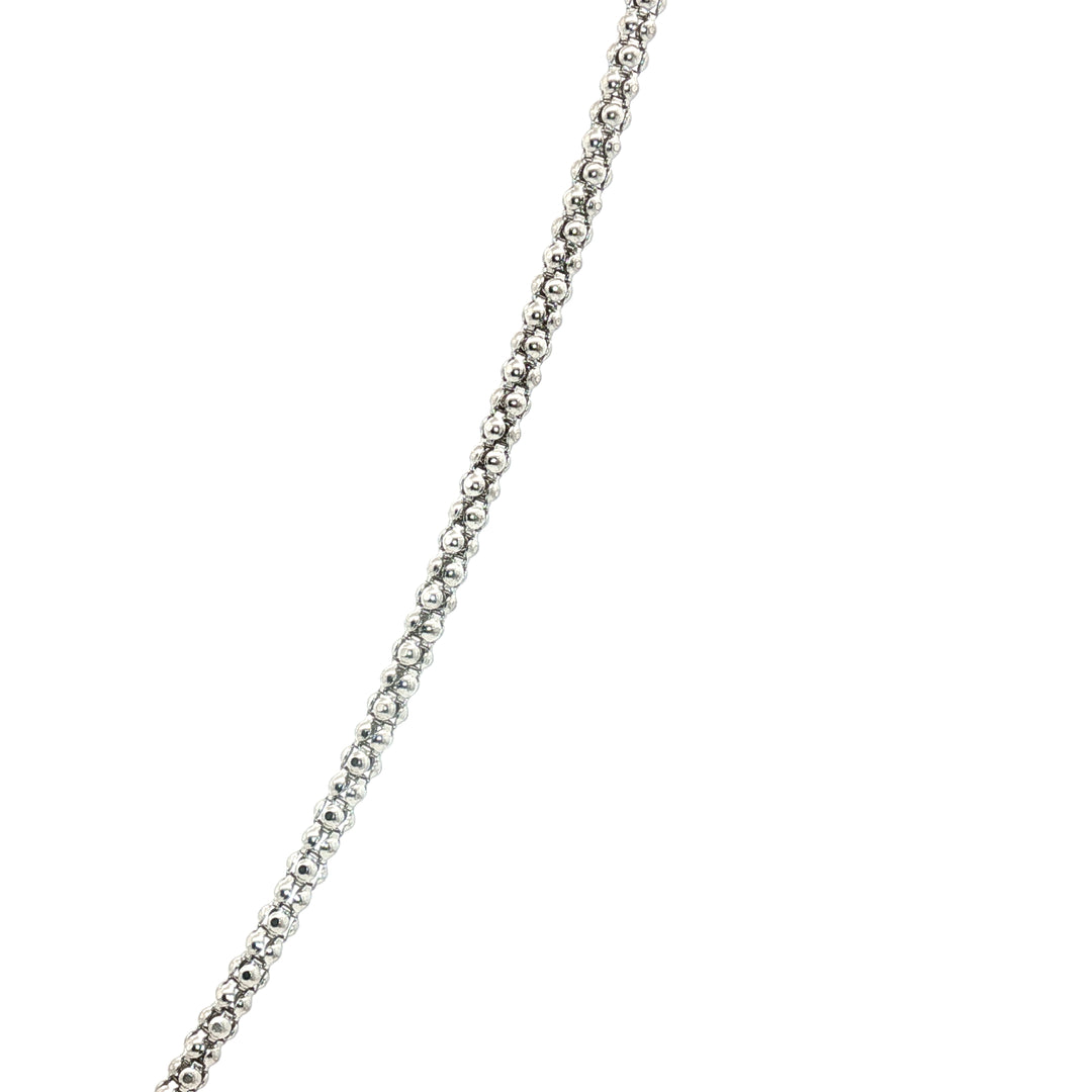 Silver Link 925 Sterling Silver Chain 9 Inch