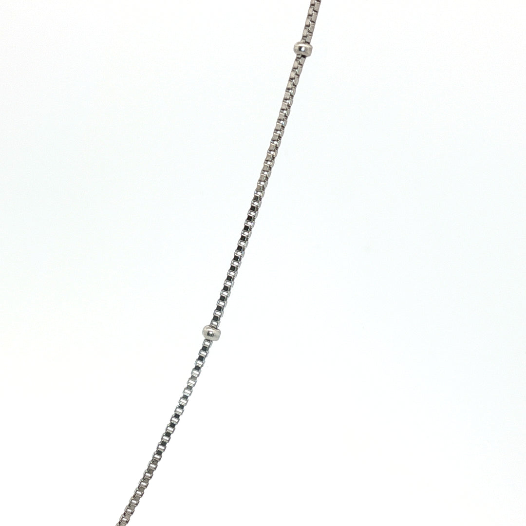 Silver Link 925 Sterling Silver Chain 9 Inch