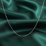 Load image into Gallery viewer, Silver Link 925 Sterling Silver Chain 9 Inch
