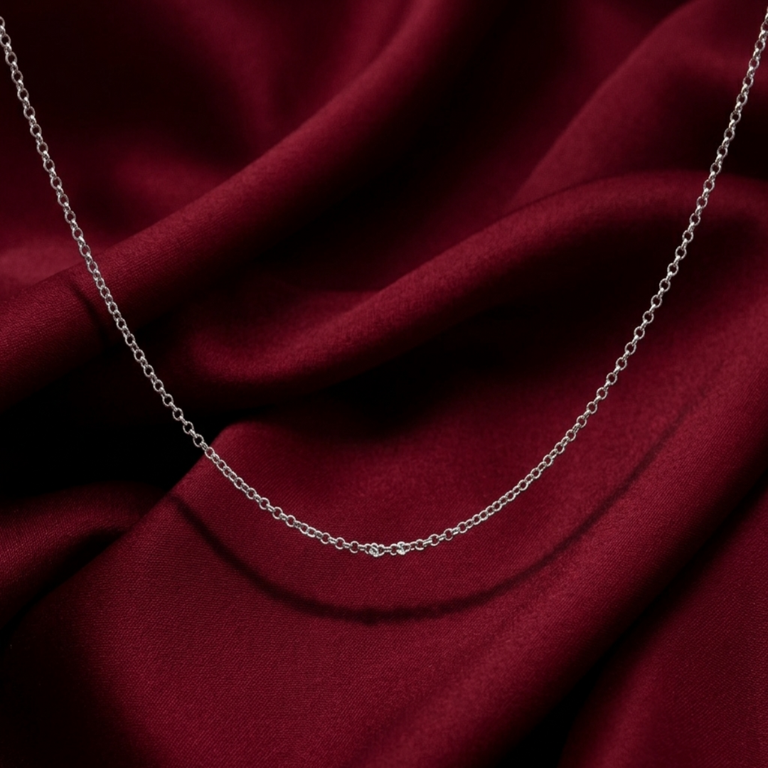Silver Star Link 925 Sterling Silver Chain