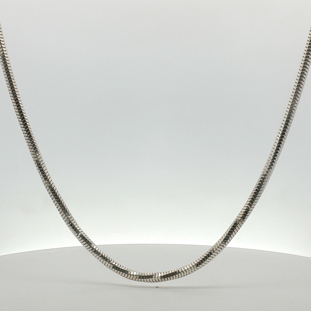 Silver Link 925 Sterling Silver Men's Chain 18 Inch