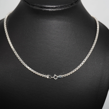 Link 925 Sterling Silver  Unisex Chains (Length 20 inches / 51 cm)