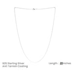 Load image into Gallery viewer, Link 925 Sterling Silver  Unisex Chains (Length 20 inches / 51 cm)
