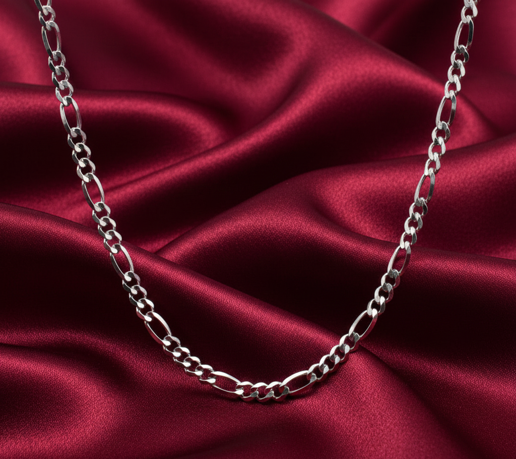 Silver Link 925 Sterling Silver Chain 9 Inch