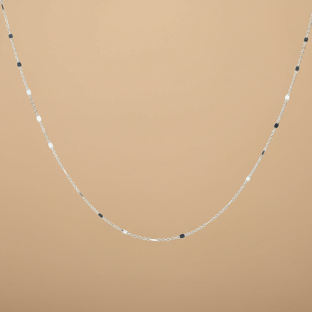 Silver Link 925 Sterling Silver Chain 9 Inch