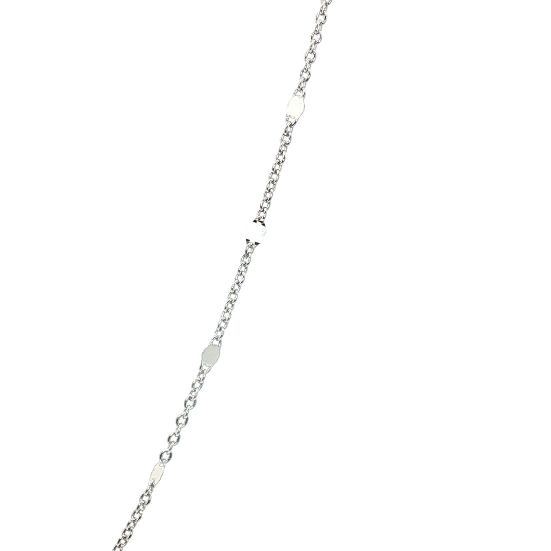 Silver Link 925 Sterling Silver Chain 9 Inch