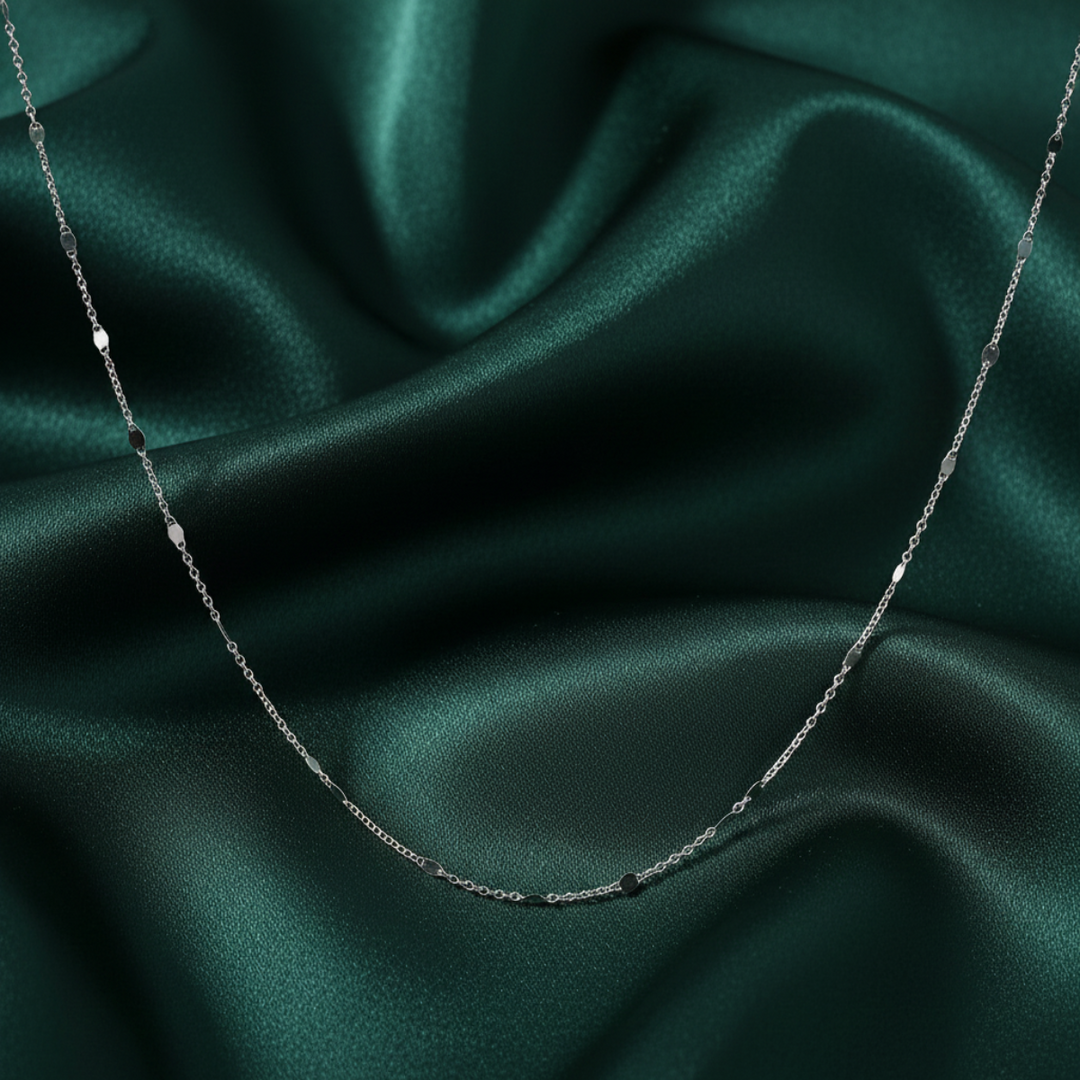 Silver Link 925 Sterling Silver Chain 9 Inch