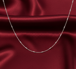 Load image into Gallery viewer, Silver Link 925 Sterling Silver Chain 9 Inch