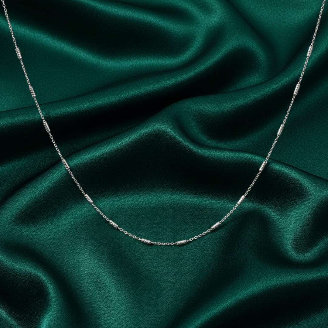Silver Link 925 Sterling Silver Chain 9 Inch