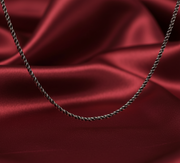 Silver Modern Link 925 Sterling Silver Men's Chain