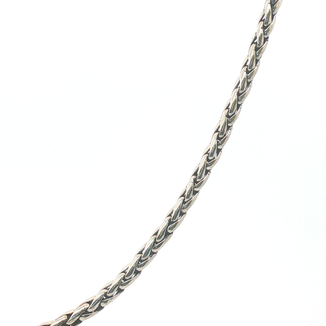 Silver Modern Link 925 Sterling Silver Men's Chain