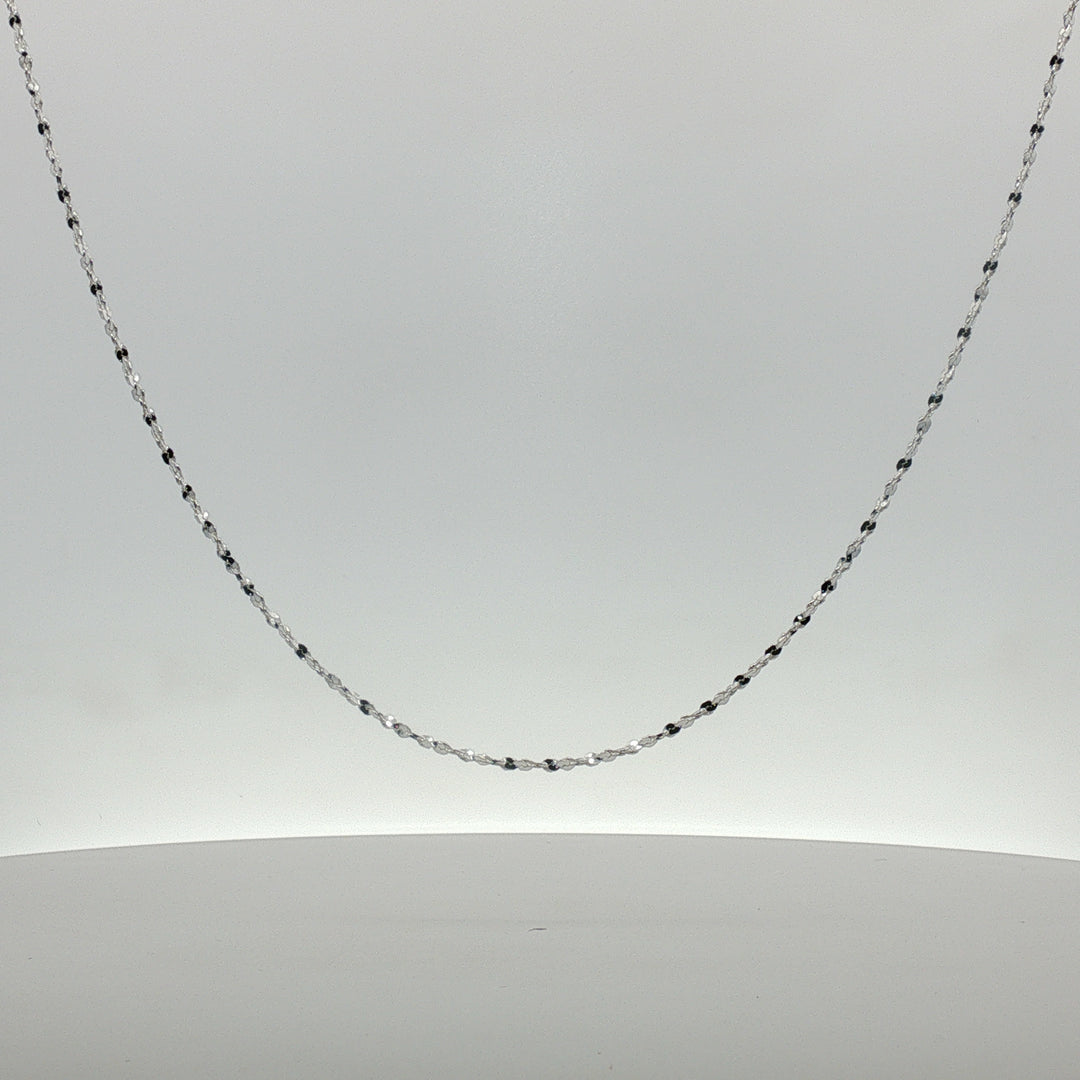 Silver Link 925 Sterling Silver Women's Chain 18 Inch