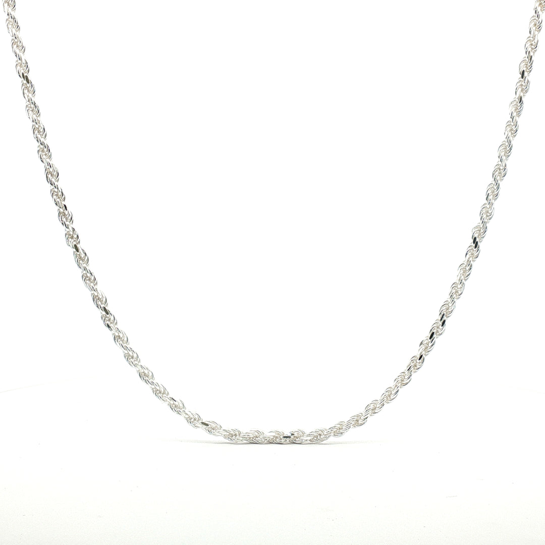 Silver Link 925 Sterling Silver Chain 18.5 Inch