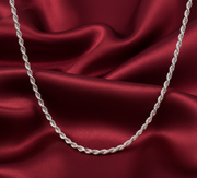 Silver Link 925 Sterling Silver Chain 18.5 Inch