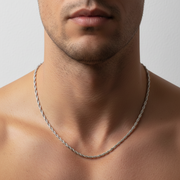 Silver Link 925 Sterling Silver Chain 18.5 Inch