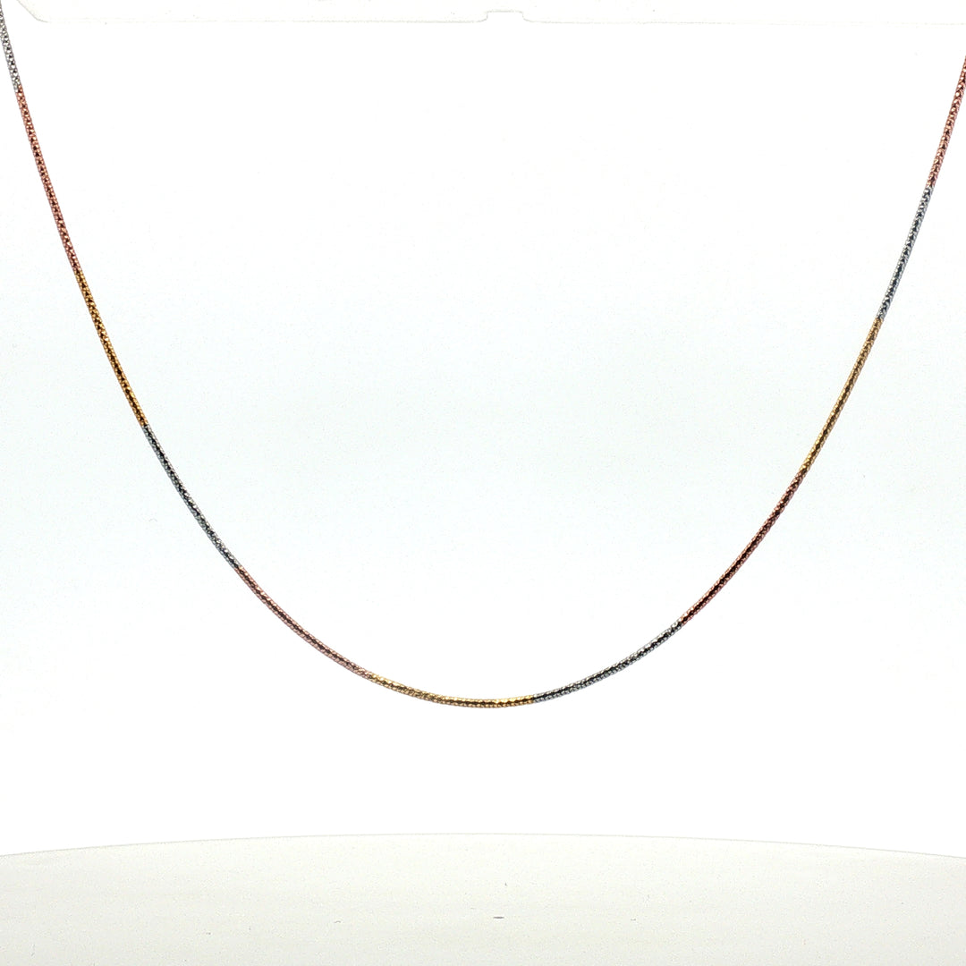 Varra Link Unisex 925 Sterling Silver Women Chains (Length 10 inches)