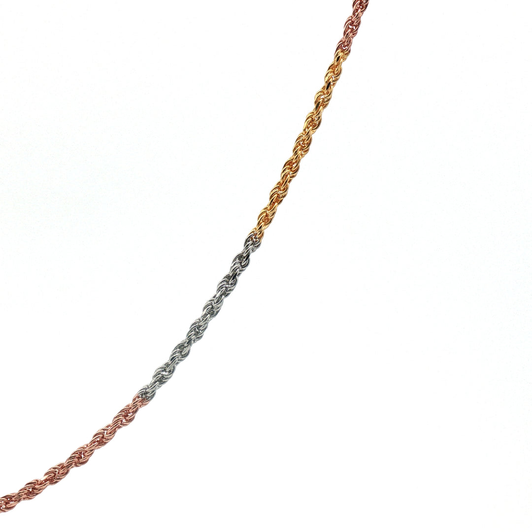 Varra Link Unisex 925 Sterling Silver Women Chains (Length 20 inches / 40 cm)