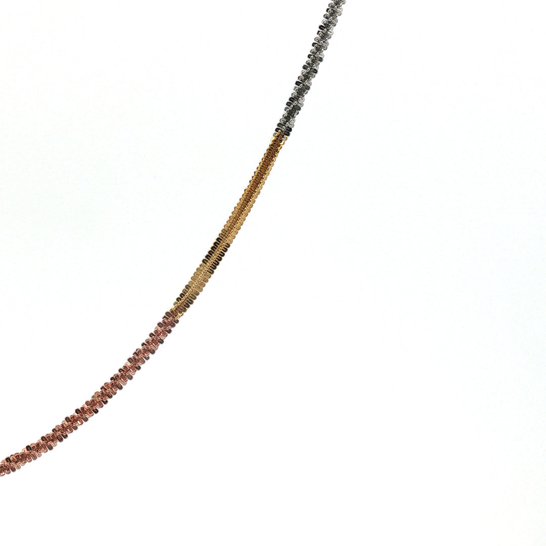 Varra Link Unisex 925 Sterling Silver Women Chains (Length 20 inches / 40 cm)