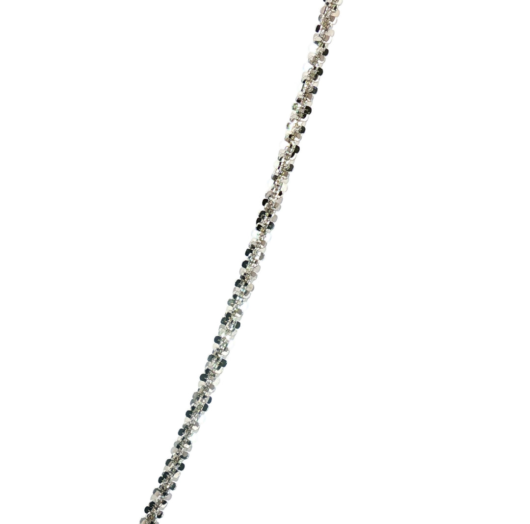 Varra Link Unisex 925 Sterling Silver Women Chains (Length 18 inches / 40 cm)