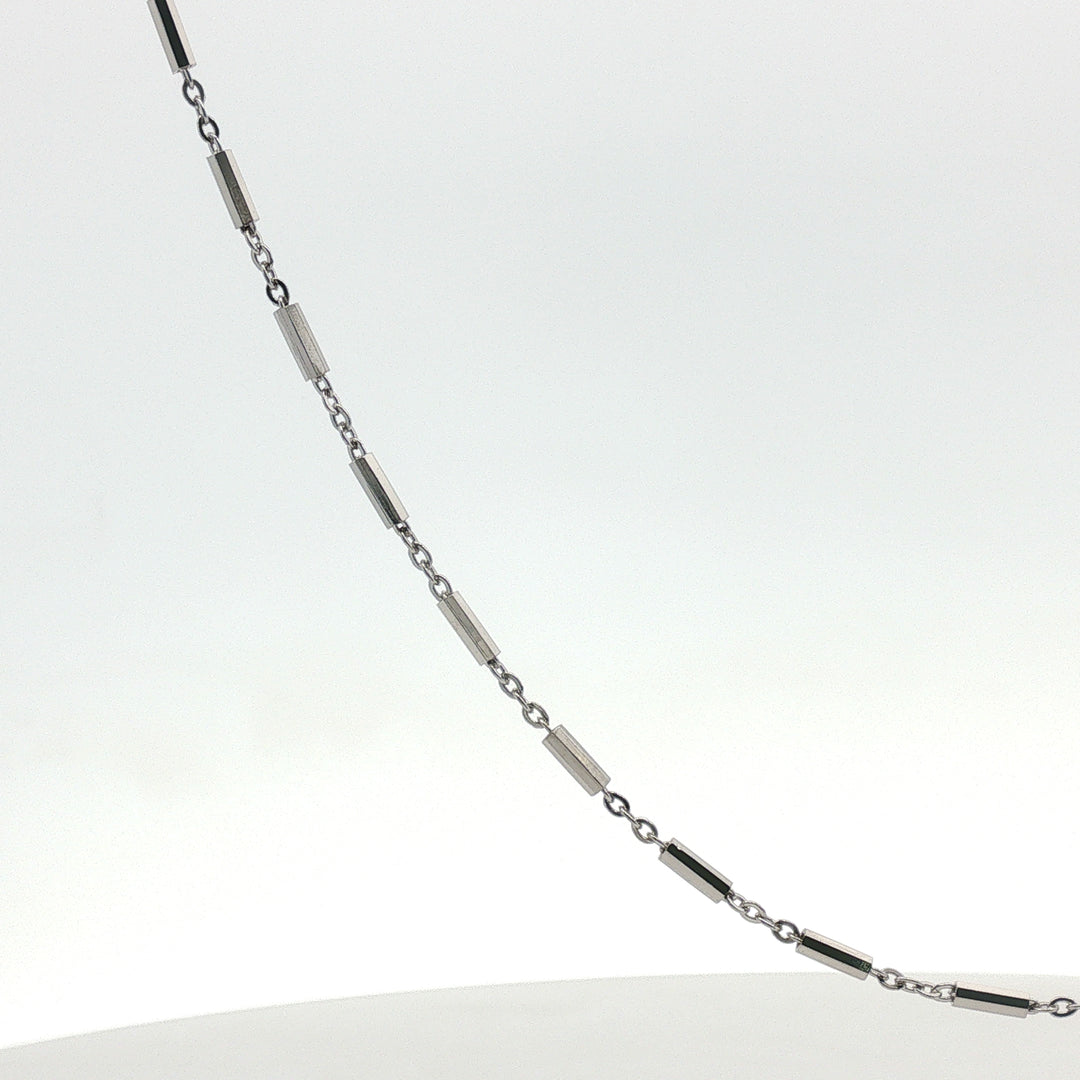Silver Link 925 Sterling Silver Women's Chain 20 Inch
