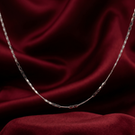 Load image into Gallery viewer, Silver Link 925 Sterling Silver Women's Chain 18 Inch