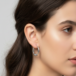 Load image into Gallery viewer, 925 Sterling Silver Gir Oxidized Bali