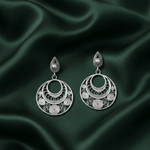 Load image into Gallery viewer, Women's Silver Push Back Niyati 925 Sterling Silver Danglers