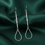 Load image into Gallery viewer, Handmade Ruben 925 Sterling Silver Hook Earrings for Women's