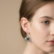 Eden 925 Sterling Silver Hook Earrings for Women's