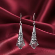 Handmade Tribe 925 Sterling Silver Hook Earrings for Women's