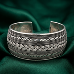 Load image into Gallery viewer, Premium 925 Sterling Silver Kada Bracelet for Women
