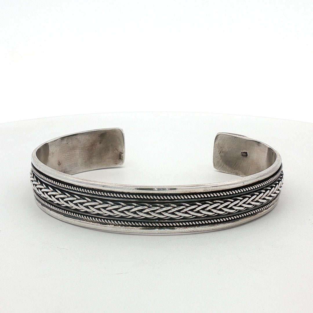 Premium 925 Sterling Silver Kada Bracelet for Women