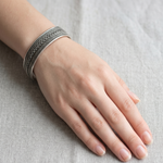 Load image into Gallery viewer, Premium 925 Sterling Silver Kada Bracelet for Women