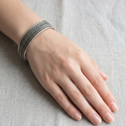 Premium 925 Sterling Silver Kada Bracelet for Women