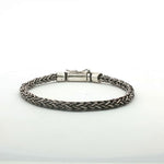 Load image into Gallery viewer, 925 Sterling Silver 7 Inch Men's Rope Bracelet
