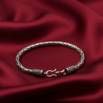 Load image into Gallery viewer, 925 Sterling Silver 7 Inch Men's Rope Bracelet