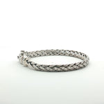 Load image into Gallery viewer, 925 Sterling Silver 7 Inch Men&#39;s Rope Bracelet
