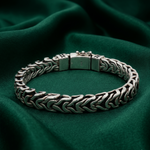 Load image into Gallery viewer, 925 Sterling Silver Traditional Men’s Ethnic Bracelet