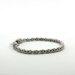 Load image into Gallery viewer, 925 Sterling Silver 7 Inch Men's Rope Bracelet