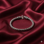 Load image into Gallery viewer, 925 Sterling Silver 7 Inch Men&#39;s Rope Bracelet
