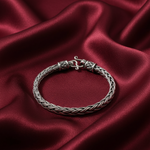 Load image into Gallery viewer, 925 Sterling Silver 7 Inch Men's Rope Bracelet