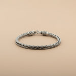 Load image into Gallery viewer, 925 Sterling Silver 7 Inch Men&#39;s Rope Bracelet
