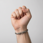 Load image into Gallery viewer, 925 Sterling Silver 7 Inch Men's Rope Bracelet