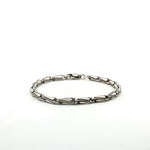 Load image into Gallery viewer, 925 Sterling Silver 7 Inch Men's Rope Bracelet