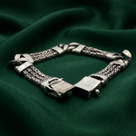 Load image into Gallery viewer, Classic 925 Silver Ethnic Bracelet for Men