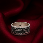 Load image into Gallery viewer, Men's Oxidized 925 Sterling Silver Ring (Available in various sizes)