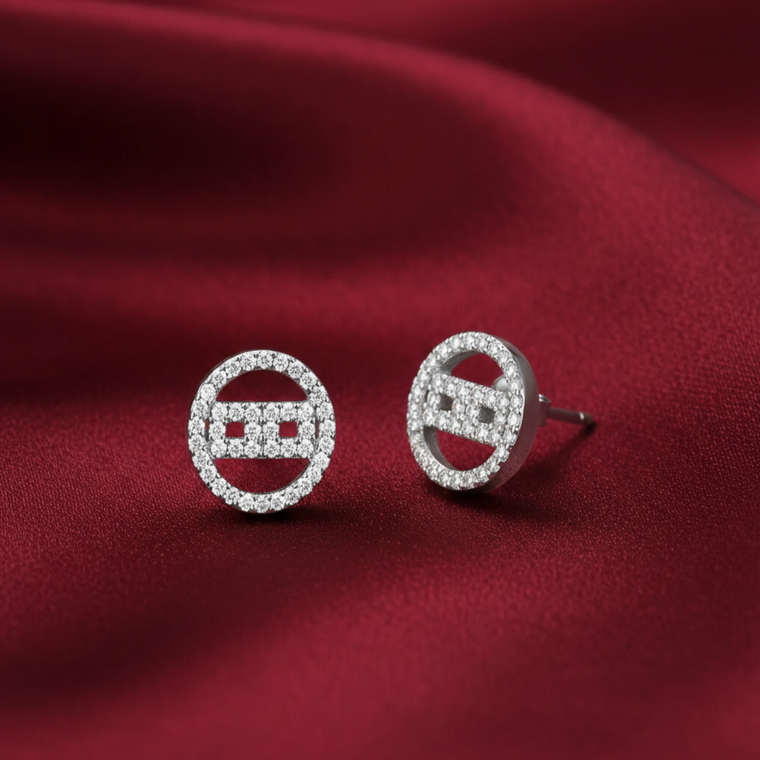 Studs 925 Silver Earrings
