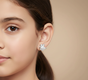 Tweety 925 Sterling Silver Stud Earrings