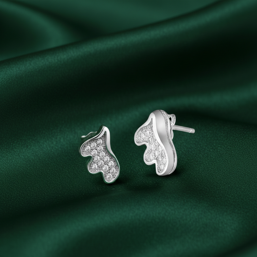 Tuanz 925 Sterling Silver Stud Earrings